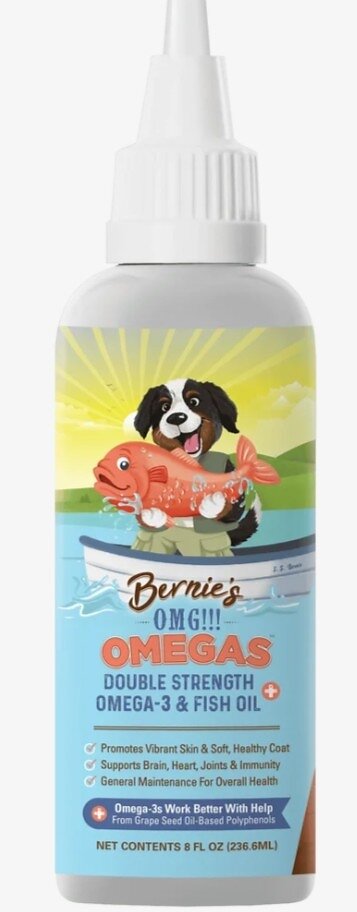 Bernie's Best lance un supplément liquide d'oméga-3 pour chiens