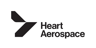 The logo of Heart Aerospace. 