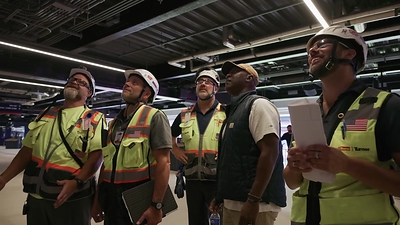 Carhartt is shining a spotlight on the hardworking people behind-the-scenes who built the new Buffalo stage, as well as the tradespeople nationwide who supply the game’s essential elements.