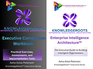 Collaborative Shared Technologies LLC® and Asha Aziza Peterson Unveil KnowledgeRoots™ Enterprise Intelligence Architecture™ Executive Guide and Companion Workbook, Launching Together November 3, 2026