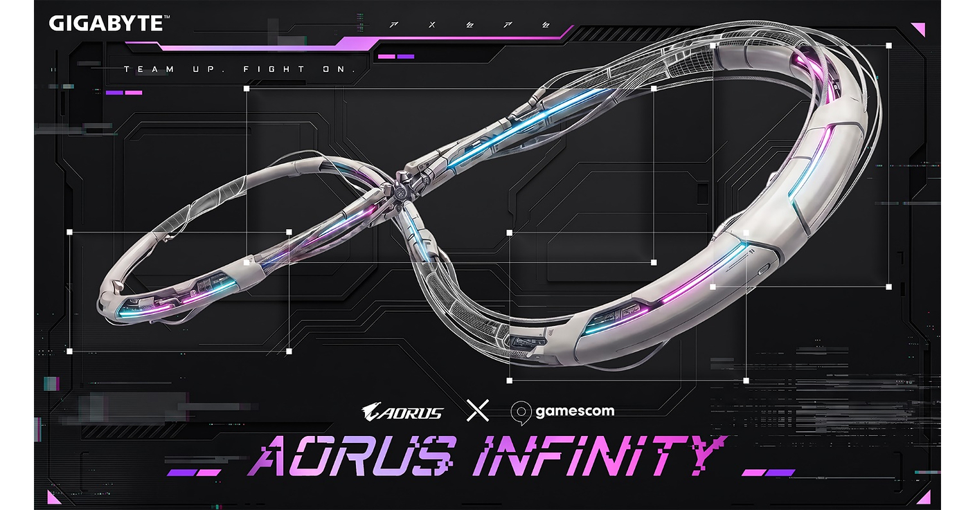 GIGABYTE Brings AORUS INFINITY to Gamescom 2026 with an Immersive Gaming Playground