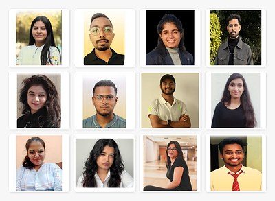 Some of the students of Fashion, Design & Fine Arts, who received placement offers during campus placement at Chandigarh University 