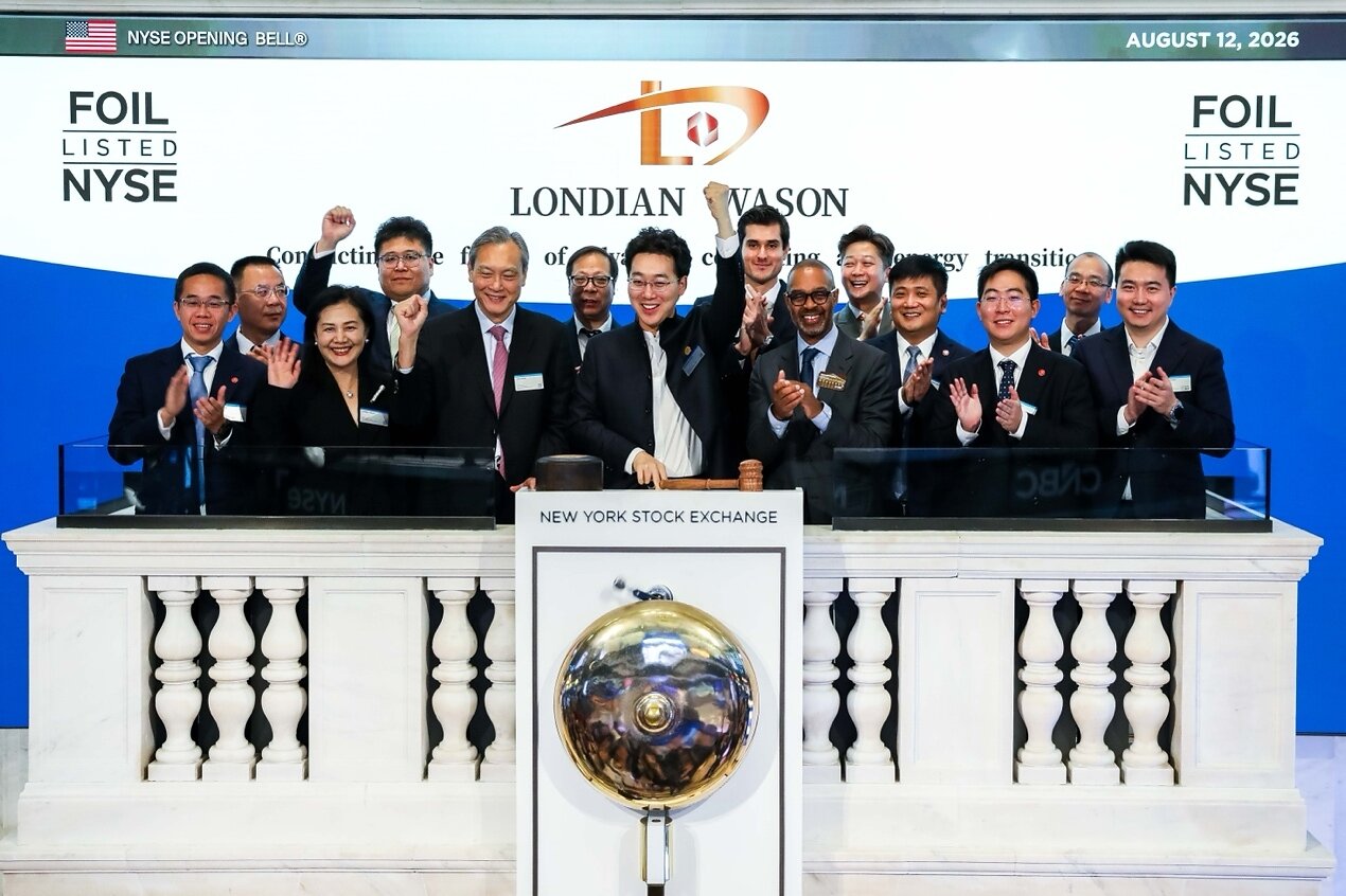 Londian Wason, líder mundial en láminas de cobre, cotiza oficialmente hoy en la Bolsa de Nueva York