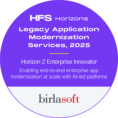 newswire.ca - Birlasoft Recognised as 'Enterprise Innovator' by HFS Research for Application Modernization