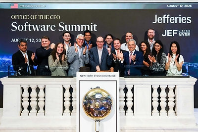 Jefferies at the NYSE on August 12
