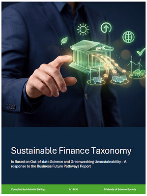 REcarbonize Canada says Friends of Science Society in Response to Sustainable Finance Taxonomy Report