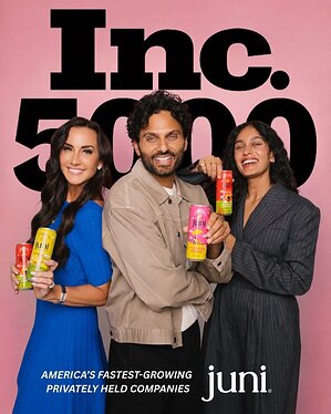 JUNI Named No. 187 on the 2026 Inc. 5000 and No. 18 in Consumer Products