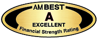 AM Best A (Excellent) rating ogo