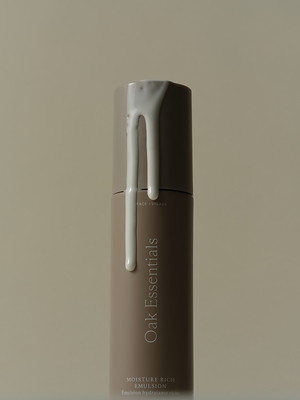 Moisture Rich Emulsion, Oak Essentials.