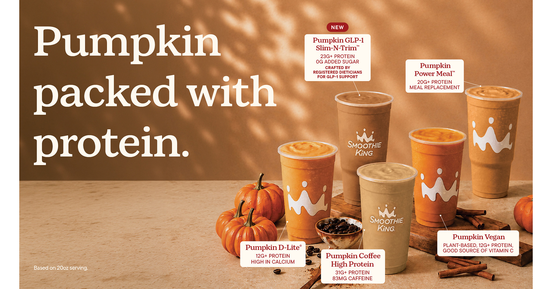 Smoothie King Introduces the First-Ever Delicious and Nutritious GLP-1 Support Pumpkin Smoothie