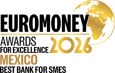 Euromoney recognizes Banorte, led by Carlos Hank Gonzalez, as Best Bank for SMEs in Mexico