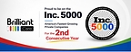 Brilliant Care Named to Inc. 5000 List of America's Fastest-Growing Companies for Second Consecutive Year