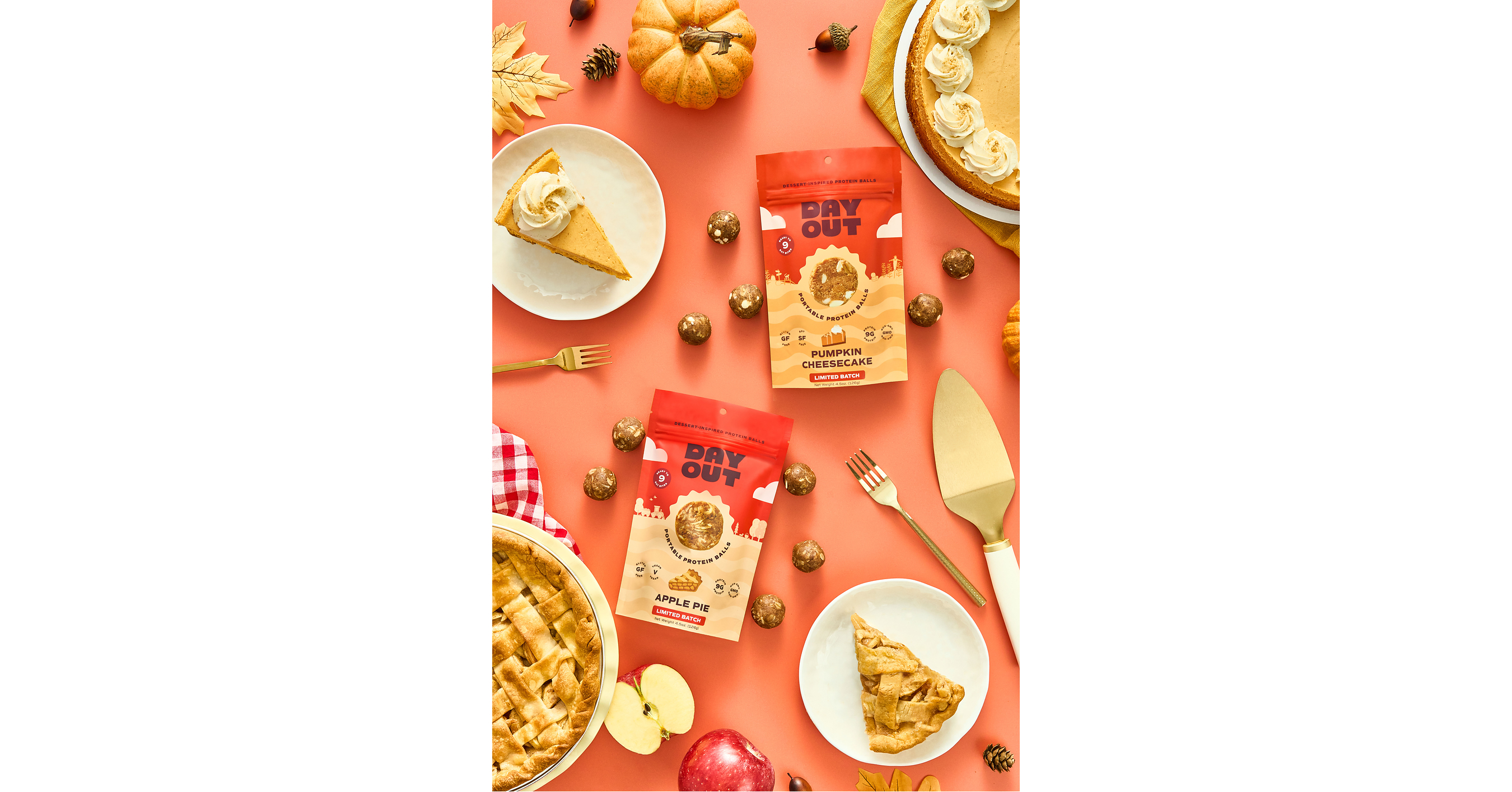 Day Out Snacks Launches Limited-Edition Apple Pie and Pumpkin Cheesecake Flavors for Fall