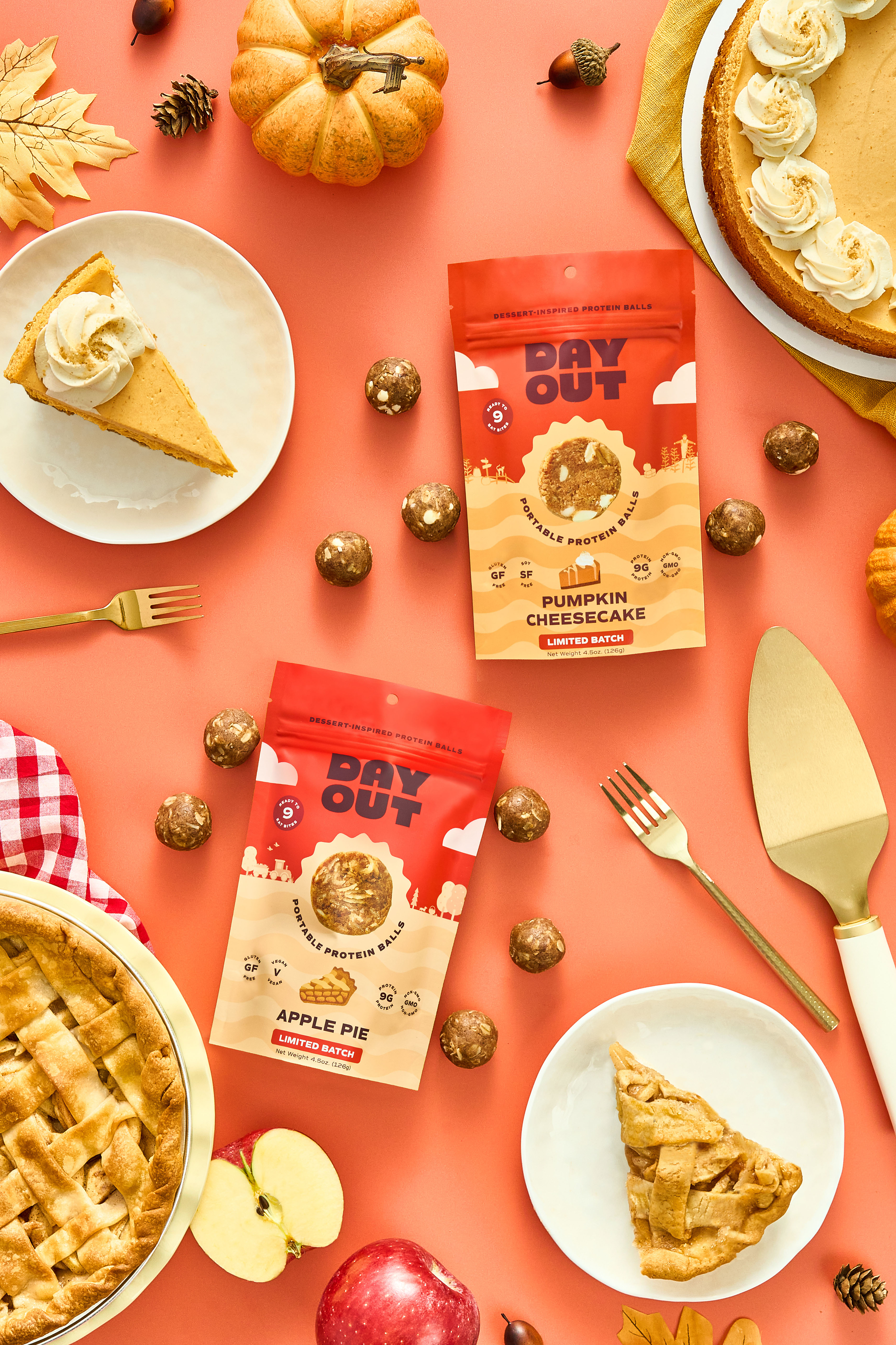 Day Out Snacks Launches Limited-Edition Apple Pie and Pumpkin Cheesecake Flavors for Fall