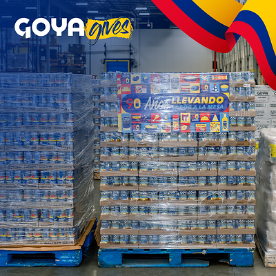 GOYA FOODS DONATES MORE THAN 200,000 POUNDS OF FOOD TO SUPPORT COMMUNITIES IMPACTED BY EARTHQUAKES IN COLOMBIA