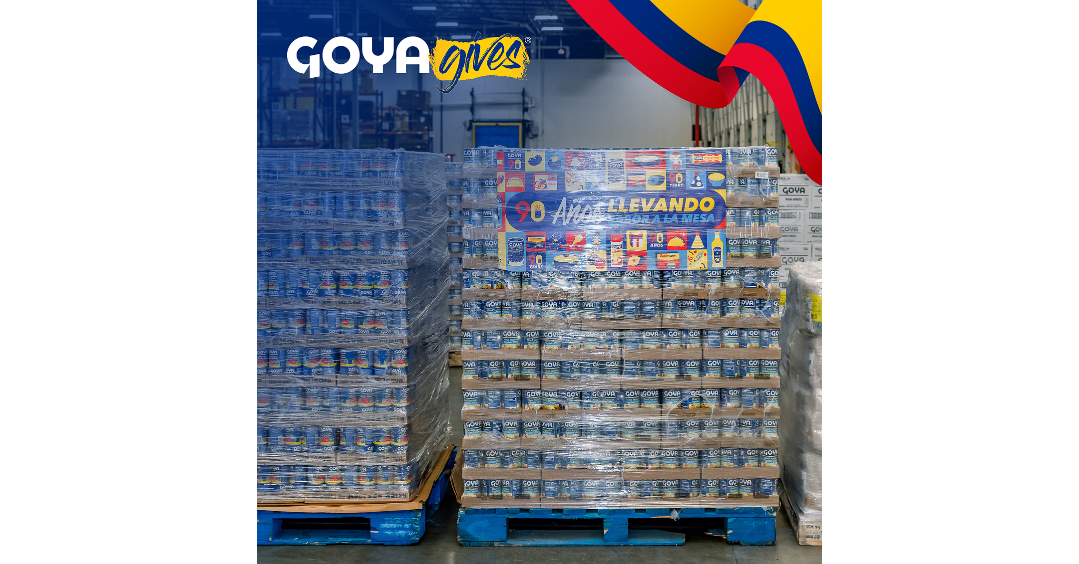 GOYA FOODS DONA MÁS DE 200, 000 LIBRAS DE ALIMENTOS PARA AYUDAR A LAS COMUNIDADES AFECTADAS POR LOS TERREMOTOS EN COLOMBIA