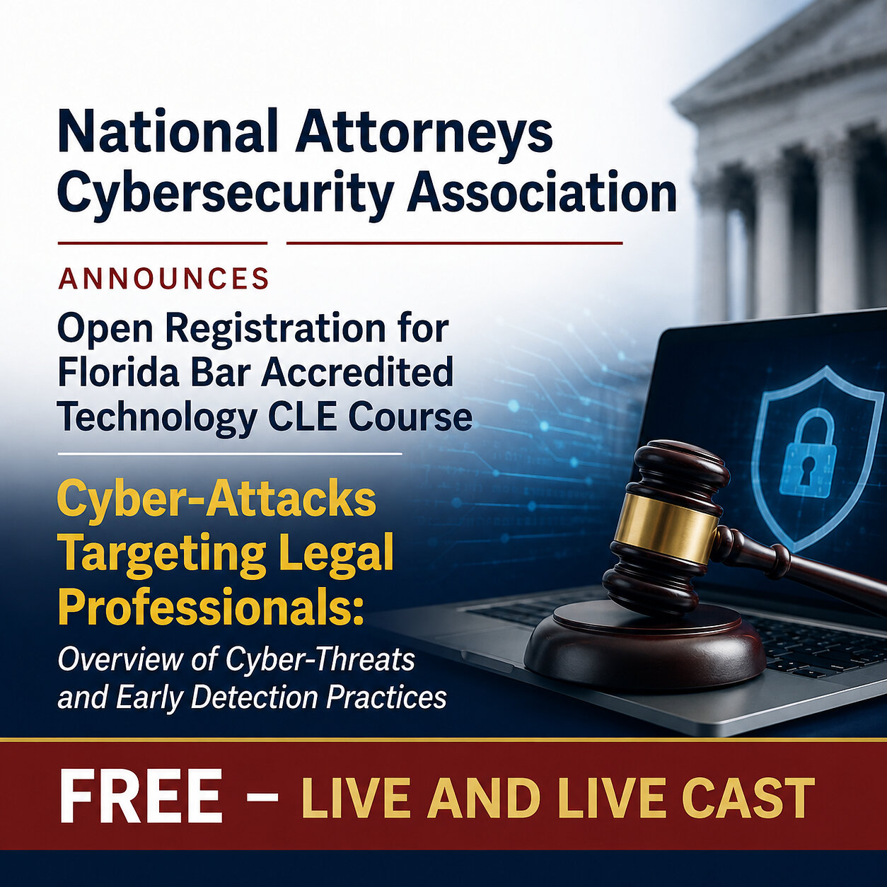 Advanced Cyberattacks Target Legal Professionals to Compromise Proceedings - NACABAR Announces CLE to Prepare Lawyers to Respond
