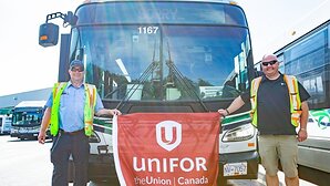 Unifor Local 333-BC serves 72-hour strike notice at BC Transit in Victoria