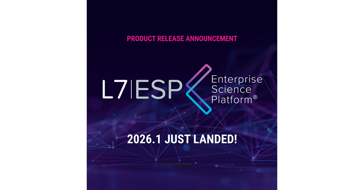 L7 Informatics Unveils L7|ESP® 2026.1, Solidifying the Premier Agentic Operating System for Precision Sciences