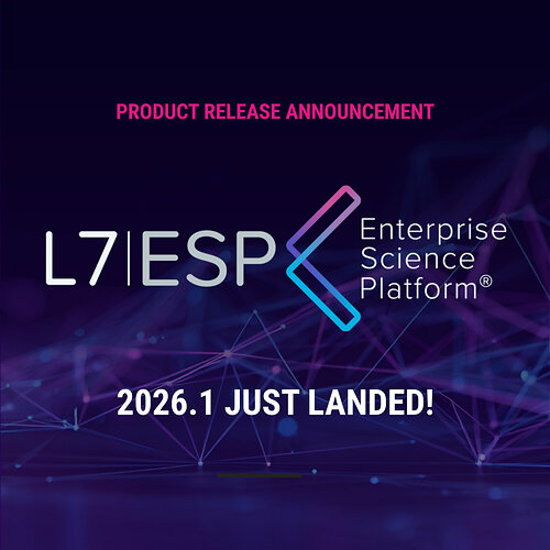 L7|ESP® 2026.1: the Agentic Operating System for Precision Sciences. LIMS, ELN, MES, and Scheduling on one foundation, now activated with the L7|SYNAPSE™ agentic layer. L7|ESP® 2026.1: the Agentic Operating System for Precision Sciences. LIMS, ELN, MES, and Scheduling on one foundation, now activated with the L7|SYNAPSE™ agentic layer.