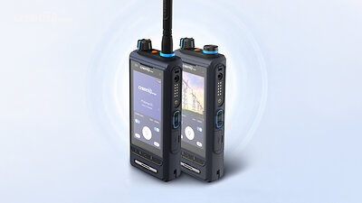 Cybertel Bridge’s LM75 is a mission-critical hybrid device supporting 5G/LTE, 450 MHz connectivity, and DMR Tier II, enabling automatic switching between MCX and DMR DMO across broadband and off-network environments.