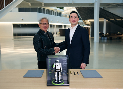 LG and NVIDIA robotics partnership announcement