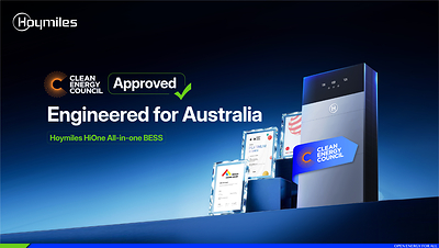 Hoymiles HiOne gains CEC approval