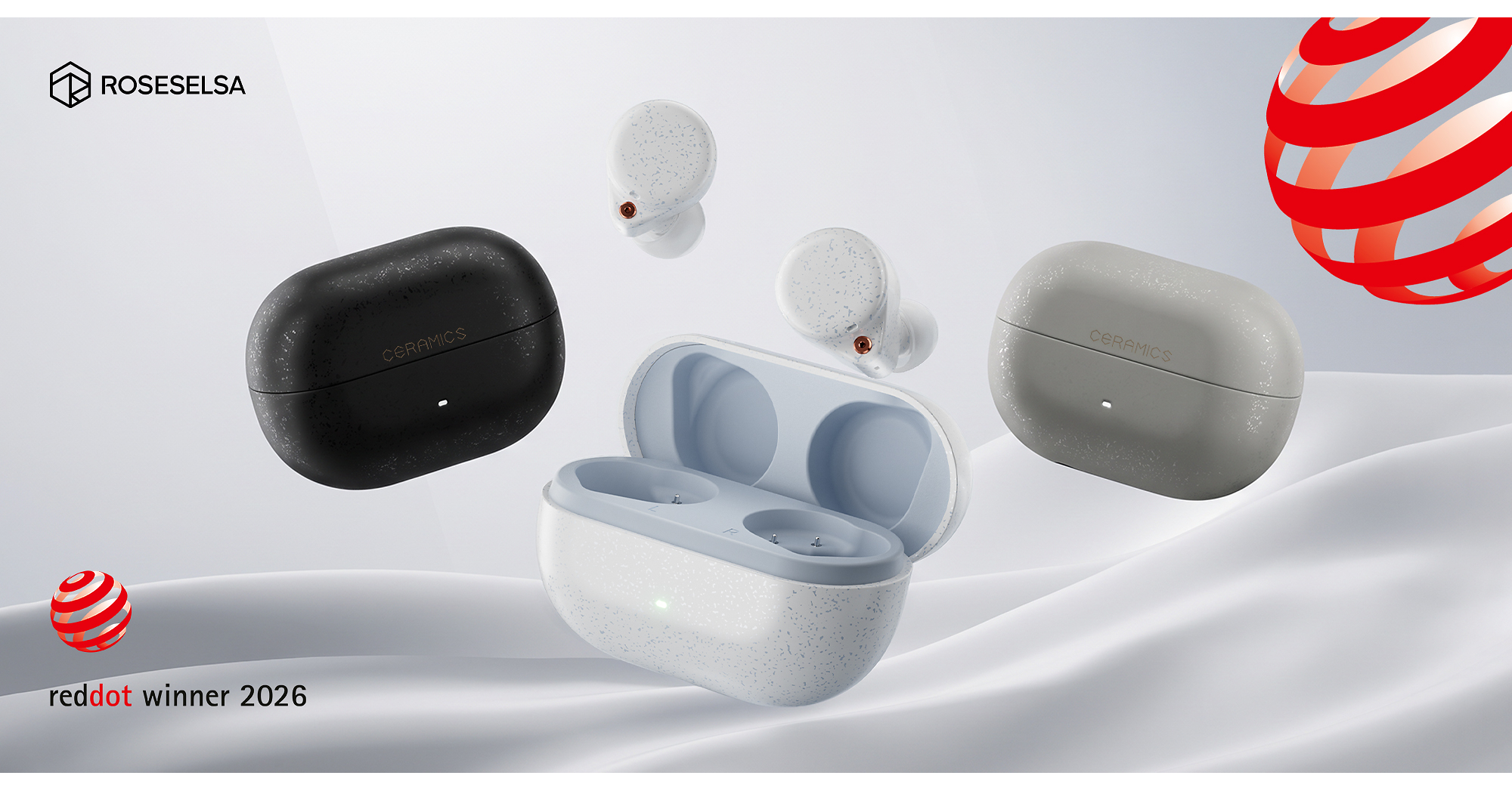 ROSESELSA CERAMICS ULTRA Wins Red Dot Award 2026, Bringing Hi-Fi 