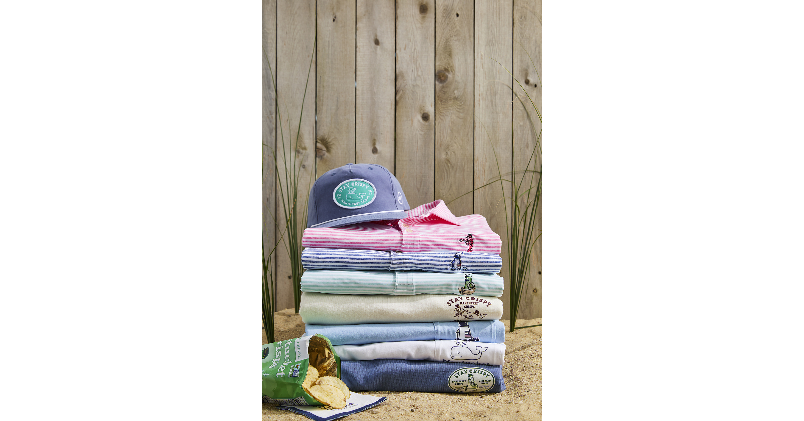 vineyard vines Announces Exclusive Partnership With Nantucket Crisps