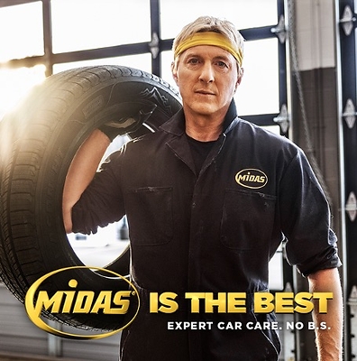 Midas Expands “Midas is the Best” Campaign with New Tire-Focused Chapter Starring William Zabka