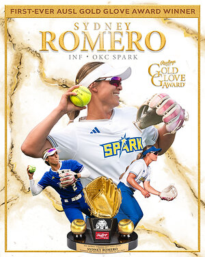 Sydney Romero Selected as the Winner of the Inaugural Rawlings Gold Glove Award® in the AUSL