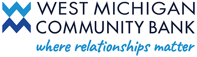 West Michigan Community Bank logo with tagline West Michigan Community Bank logo with tagline