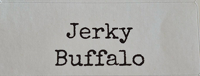 Jerky buffalo Jerky buffalo