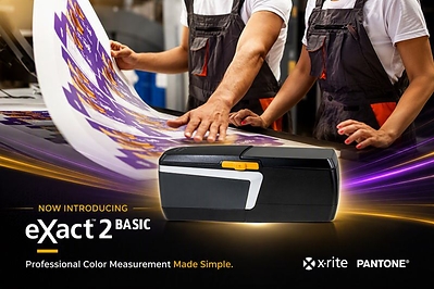 X-Rite eXact 2 Basic simplifies color measurement for print production