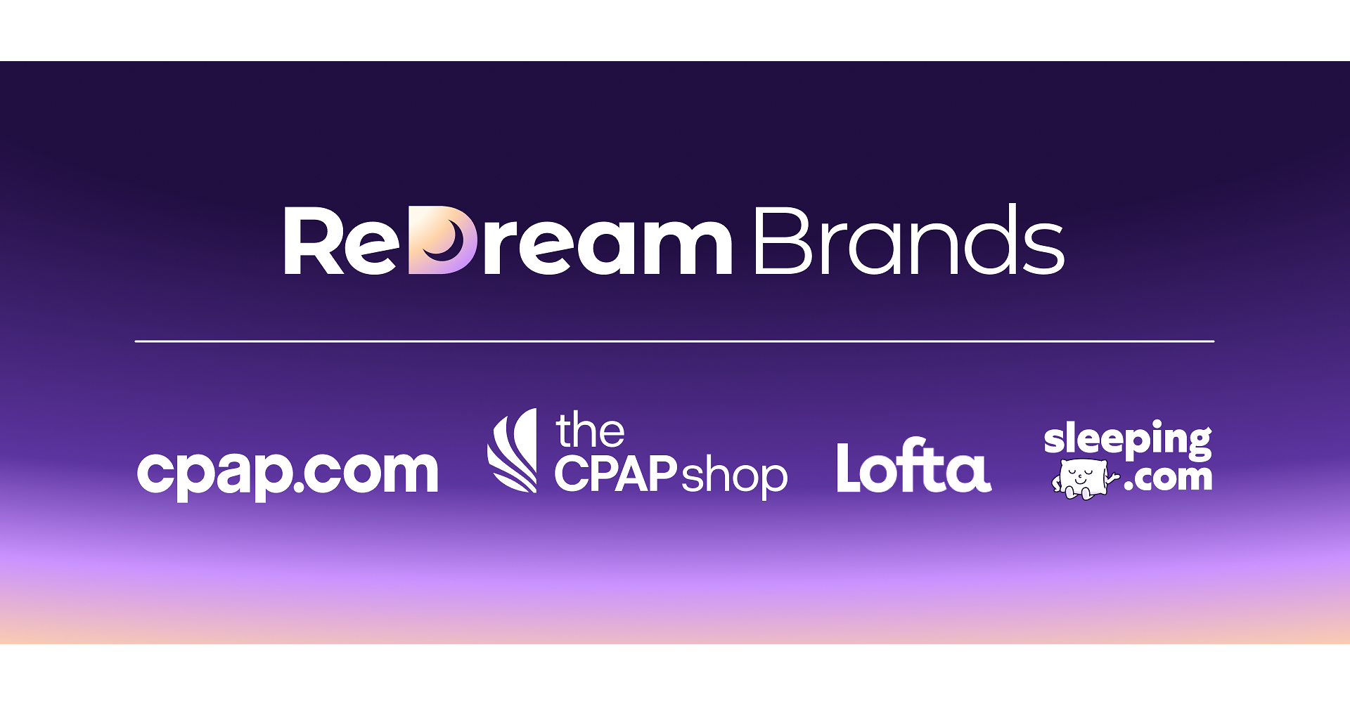 Photo: prnewswire.com ReDream Brands Launches Direct-to-Consumer Sleep Health Platform