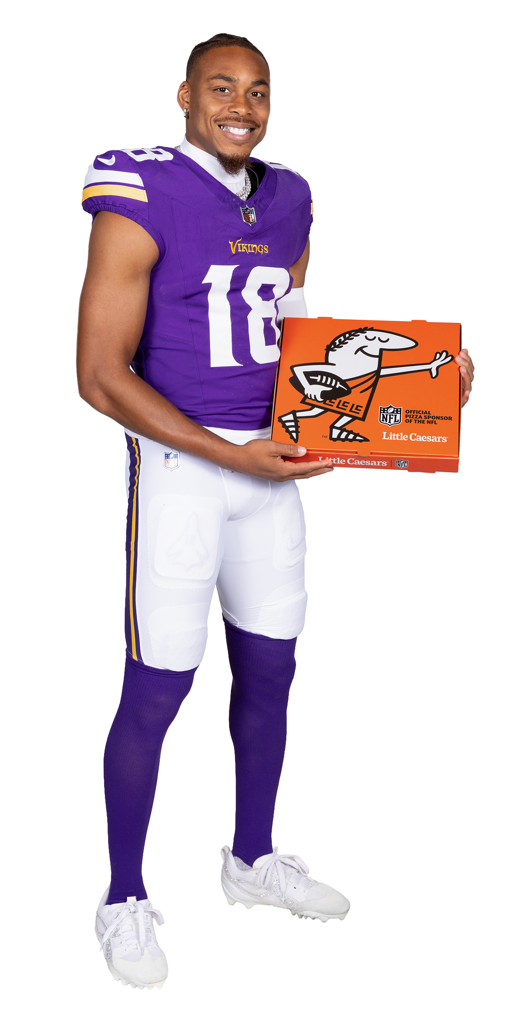 LITTLE CAESARS KICKS OFF FIFTH NFL SEASON WITH JUSTIN JEFFERSON, JARED GOFF AND GEORGE KITTLE