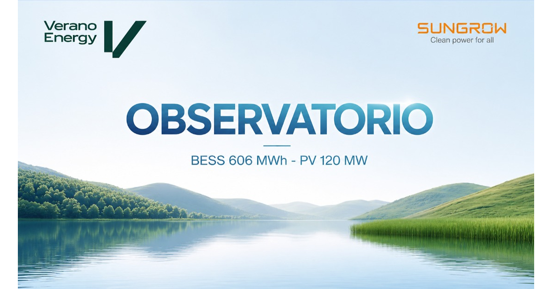 Sungrow to Deliver 606 MWh Energy Storage System for Verano Energy's Observatorio Project in Chile
