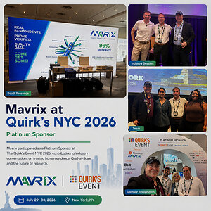 Mavrix Makes the Case for Trusted Human Evidence in the AI Era at Quirk's New York