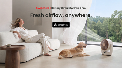 SwitchBot Battery Circulator Fan 2 Pro