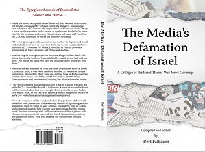 New Book Rebukes Media for One-Sided, Anti-Israel News Coverage of War in Gaza