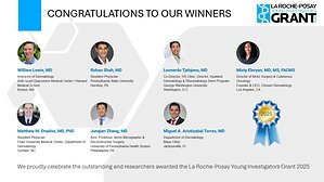La Roche-Posay Announces 2025 Young Investigator Grant Winners and Opens Applications for 2026 Program