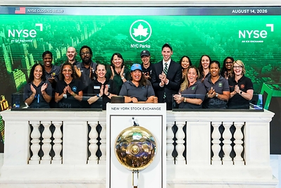 NYC Parks at the NYSE on August 14