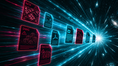 Glasswall Genesis supports specialist file types across defense, intelligence, engineering and healthcare