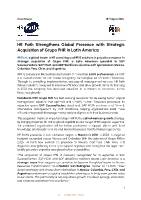 HR Path Strengthens Global Presence with Strategic Acquisition of Grupo PHR in Latin America