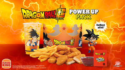 New Burger King® Dragon Ball Super Menu