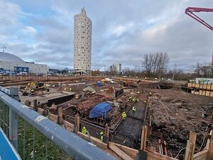 New Tartu (Estonia) Business District Protected from High Groundwater with PENETRON ADMIX