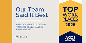 Kadan Homecare Named a 2026 Atlanta Top Workplace