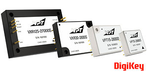 VPT's VXR and VPT Series DC-DC Converters, EMI Filters, and Accessories Now Available on DigiKey