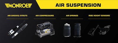 DRiV Expands the Monroe® Air Suspension Portfolio with Full-Line Coverage for High-Volume Vehicle Applications