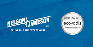 Food Processing Distributor Nelson-Jameson Earns Prestigious EcoVadis Silver Medal